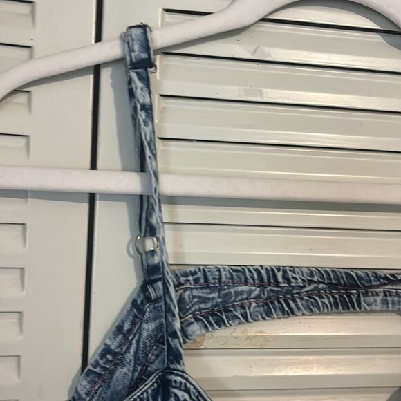 Vintage 90s bongo cute summer dress, has some stretch to it , button up front XL - Picture 5 of 9